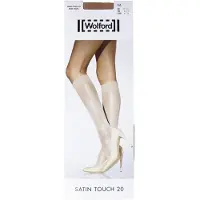 Wolford Satin Touch 20 Knee-Highs Set (3 units) - black