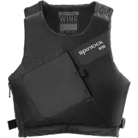 Spinlock Wing Side Zip Pfd 50n Life Jacket Zwart S
