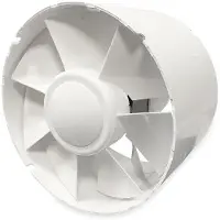 Blauberg TUBO150-T Inschuif-buisventilator - 295 m3/h - voor IN kanaal 150mm - MET TIMER