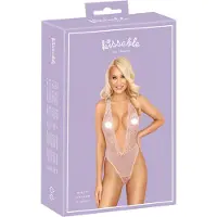 Kissable - kanten body - roze - L/XL