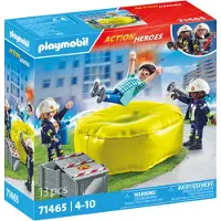 Playmobil Firefighter With Air Pillow Construction Game Geel Kinderen
