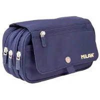 Milan Schoolpennenzak Milan Serie1918 Blauw 13 x 24 x 10 cm