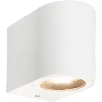 Telefunken - LED Wandlamp - 322906TF - IP44 - Verwisselbare lamp - 8 x 7 x 9 cm - Wit