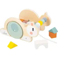 Janod Snail Cube Cart Goud Kinderen
