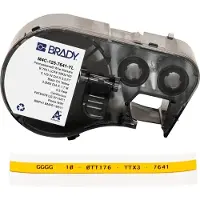 Brady M4C-125-7641-YL tape krimpkous zwart op geel 5,97 mm x 2,13 m (origineel)