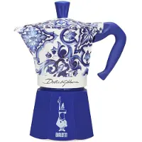 Bialetti Moka Express D&g Blu Italiaanse Koffiezetapparaat