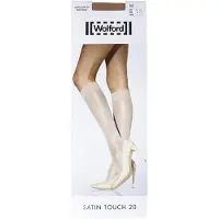 Wolford Satin Touch 20 Knee-Highs Set (3 units) - gobi