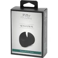 Fifty Shades of Grey Sensation - penistop vibrator - zwart