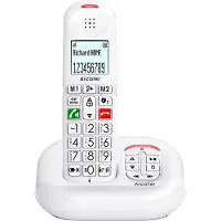Alcatel Téléphone sans fil XL685 Voice Solo avec répondeur Blanc