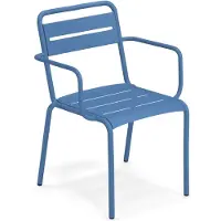 Emu Star Armleuningstoel Aluminium 4 stuks