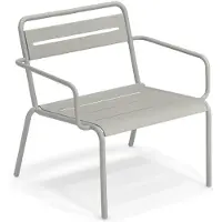 Emu Star Loungestoel Staal 2 stuks