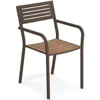 Emu Segno Armlehnstuhl Staal/Teak 4 stuks