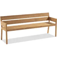 Niehoff Ann Bank Teak massief natuur