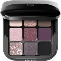 KIKO Milano Glamour Multi Finish Eyeshadow Palette Oogschaduwpalette 2.5 g 04 Mauve Selection