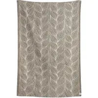 Røros Tweed Naturpledd deken 135x200 cm Flette