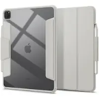 Spigen | Hoes Geschikt voor Apple iPad Pro 13 (2024/2025) | Air Skin Pro | Book Cover | Grijs