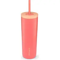 LifeStraw Go Series Tumbler, 500ml, thermobeker, pink/orange