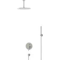 Maxaro Radius Regendouche Inbouw 30cm RVS Eéngreeps Douchekop| Regendouchekop | Regen Douche Kop | Douche Kop Regendouche
