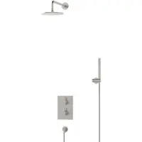 Maxaro Radius Regendouche Inbouw | Rvs 20 cm Regendouche Thermostatisch