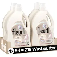 Fleuril 4x Wasmiddel 54 wasbeurten White & Light 2,430 liter