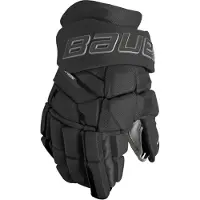 Bauer Hg Supreme Mach Ijshockey Handschoenen Zwart (intermediate) Zwart 12.0"