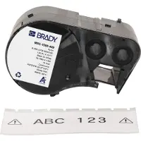 Brady M5C-1500-499 continue nylon labels zwart op wit 38,10 mm x 4,88 m (origineel)