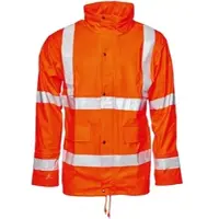 Elka Rainwear 026300r Dry Zone Visible Pu Rain Jacket Hi-vis | Maat: S