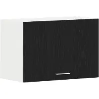 vidaXL Hangkast Lyon Zwart Eiken 60 x 31 x 40 cm Bewerkt hout