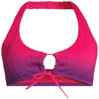 Chantelle Sw Bra Wf Tshirt Plunge Sunset Tie & Dye Maat: M/L | Bikini's Outlet | Dames | Roze