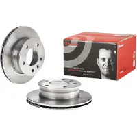 Brembo Remschijf 09.7314.14, voorkant, geventileerd, sterk gecarboniseerd, 1 Stuk