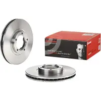 Brembo Remschijf 09.6967.14, voorkant, geventileerd , 1 Stuk
