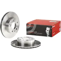 Brembo Remschijf 09.5906.14, voorkant, geventileerd , 1 Stuk