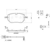 Brembo P 85 192 Remblokken