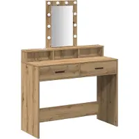 vidaXL Kaptafel Bruin 100 x 41 x 140 cm Bewerkt hout