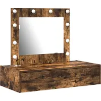 vidaXL Kaptafel Bruin 83 x 40 x 70 cm Bewerkt hout