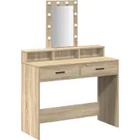 vidaXL Kaptafel Bruin 100 x 41 x 140 cm Bewerkt hout