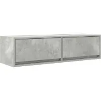 vidaXL TV Kast 100 x 31 x 25,5 cm Betongrijs Bewerkt hout