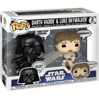 Funko POP! Star Wars Darth Vader & Luke Skywalker (Set van 2) vinylfiguren Unisex Pop! - Neutraal - Standard
