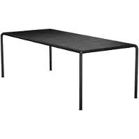 Houe Tuintafel Avanti Dining Table Black Black 222 x 98 cm