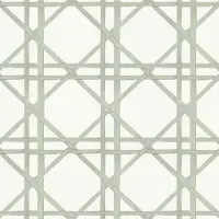 Catchii Behang Bamboo braided trellis groen