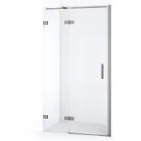 Maxaro Diamond Douchedeur 100cm Rvs Helder Glas Draaideur | Douchedeur | Douchedeur Draaibaar | Douchedeur op maat