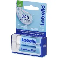 Labello Hydrocare SPF15 - Lippenbalsem - Droge Lippen - Lipverzorging - Vochtinbrengend - Hydratatie - Voordeelverpakking - 2x2 stuks