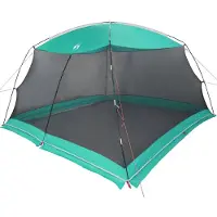 vidaXL Muskietentent met dak Zeegroen 380 x 380 x 225 cm