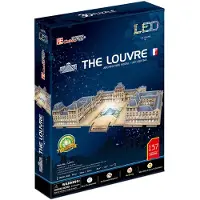 Cubicfun Fun 3D-puzzel The Louvre met LED (2011414)
