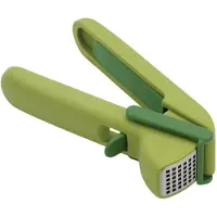 Joseph & Joseph CleanForce Knoflookpers – met Reinigingstool – Vaatwasserbestendig – Groen