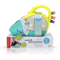 Infantino speelgoed stofzuiger Push & Pop Muzikaal Licht en Geluid.