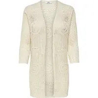 JDY Gebreid vest 'JDYKOFI' sand