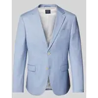 MCNEAL Slim fit linnen colbert met knoopsluiting