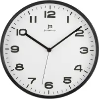 Justaminute 00875N wand- & tafelklok Kwartsklok Cirkel Zwart