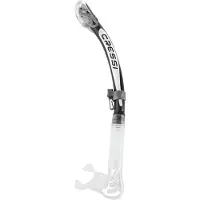 Cressi Alpha Ultra Dry Diving Snorkel Wit
